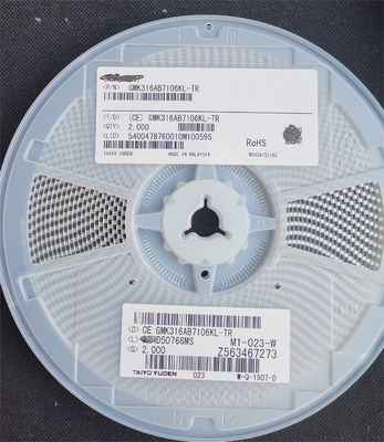 GMK316AB7106KL-TR 10μF 16V MLCC X5R 1206 ±10% Tol নিম্ন ESR -55°C থেকে +85°C AEC-Q200