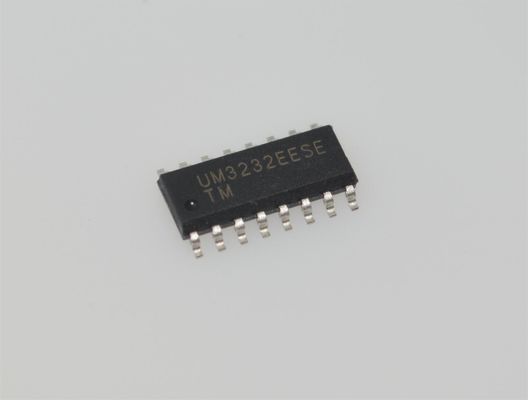UM3232EESE 3V-5.5V RS-232 ট্রান্সসিভার 1Mbps 2Tx/2Rx ±15kV ESD SOIC-16 -40°C থেকে +85°C
