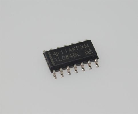 TL084BCDR Quad JFET-Input Op Amp 4MHz ব্যান্ডউইথ 13V/μs Slew Rate ±18V সরবরাহ 3pA ইনপুট Bias SOIC-14 -40°C থেকে +125°C