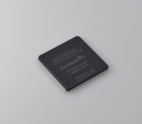 EP1C3T144C8N সাইক্লোন FPGA, যাতে আছে 2,910 LEs, 144-পিন TQFP, 3.3V অপারেশন, অন-চিপ PLL, এমবেডেড কন্ট্রোল ও প্রোটোটাইপিংয়ের জন্য কম খরচ ও নমনীয় I/O
