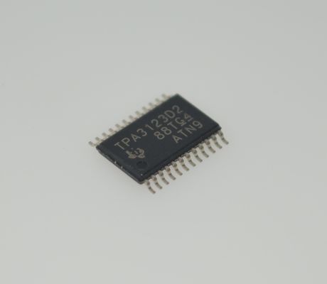 TPA3123D2PWPR ক্লাস ডি এম্প 15W স্টেরিও 92% দক্ষতা 8-26V প্রশস্ত ইনপুট তাপ সুরক্ষা নিম্ন THD + N পপ-মুক্ত স্টার্ট কমপ্যাক্ট টিএসএসওপি -28 ইএমআই হ্রাসকৃত হাই-ফাই অডিও
