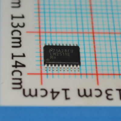 LM25118MHX/NOPB বাোক কন্ট্রোলার 4.5V-42V ইনপুট 75V/5A সুইচ 500kHz-1MHz ফ্রিকোয়েন্সি সিঙ্ক রেকটিফিকেশন অ্যাডজাস্টেবল UVLO থার্মাল শাটডাউন 20-পিন HTSSOP ওয়াইড টেম্পারেচার রেঞ্জ