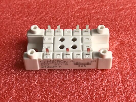 SKD53 16 1600V 53A ডুয়াল ডায়োড মডিউল সফট রিকভারি লো ফরোয়ার্ড ভোল্টেজ উচ্চ সার্জ কারেন্ট উচ্চ আইসোলেশন কমপ্যাক্ট ইকোনোডুয়াল প্যাকেজ শিল্প রেটিফায়ার এবং ওয়েল্ডিংয়ের জন্য