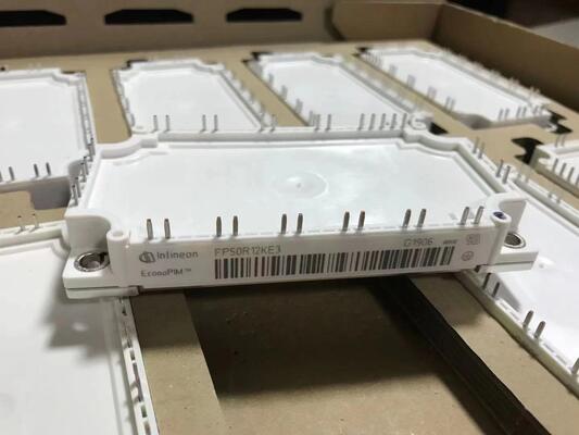 FP50R12KE3 1200V 50A PIM IGBT मॉड्यूल TRENCHSTOP™ IGBT3 Low VCE(sat) Low Switching Loss Integrated Rectifier and Brake Copper Baseplate NTC Motor Drives এর জন্য