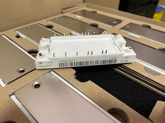FP50R12KT4 1200V 50A পিআইএম আইজিবিটি মডিউল TRENCHSTOP TM আইজিবিটি 4 লো স্যুইচিং লস ইন্টিগ্রেটেড রেক্টিফায়ার এবং ব্রেক কপার বেসপ্লেট এনটিসি মোটর ড্রাইভ এবং এইচভিএসির জন্য উচ্চ স্যুইচিং ফ্রিকোয়েন্সি