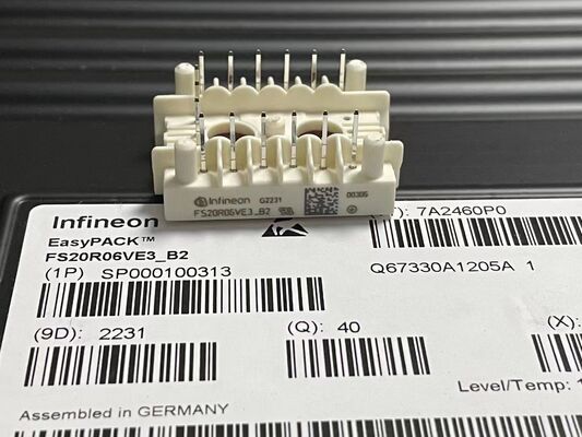 FS20R06VE3_B2 600V 20A আইজিবিটি মডিউল ট্রেঞ্চস্টপ প্রযুক্তি কম ভিসিইএসএট দ্রুত স্যুইচিং ইন্টিগ্রেটেড এনটিসি প্রেসফিট যোগাযোগ উচ্চ শক্তি ঘনত্ব ড্রাইভের জন্য ইকোনিম -3