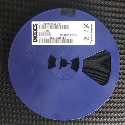 BZT52C3V0-7-F 3.0V জেনার ডায়োড 500mW পাওয়ার ±5% সহনশীলতা SOD-123 মিনিয়েচার প্যাকেজ কমপ্যাক্ট ইলেকট্রনিক্সের ভোল্টেজ নিয়ন্ত্রণ ও সুরক্ষার জন্য আদর্শ