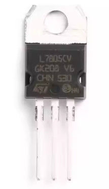 L7805CV-DG 5V 1.5A লিনিয়ার ভোল্টেজ নিয়ন্ত্রক তাপীয় ওভারলোড সুরক্ষা শর্ট সার্কিট নিরাপদ TO-220 প্যাকেজ প্রশস্ত 7V-35V ইনপুট পরিসীমা, পাওয়ার সাপ্লাই এবং শিল্প নিয়ন্ত্রণের জন্য আদর্শ