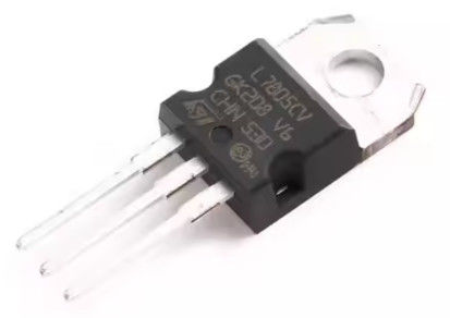 L7805CV-DG 5V 1.5A লিনিয়ার ভোল্টেজ নিয়ন্ত্রক তাপীয় ওভারলোড সুরক্ষা শর্ট সার্কিট নিরাপদ TO-220 প্যাকেজ প্রশস্ত 7V-35V ইনপুট পরিসীমা, পাওয়ার সাপ্লাই এবং শিল্প নিয়ন্ত্রণের জন্য আদর্শ