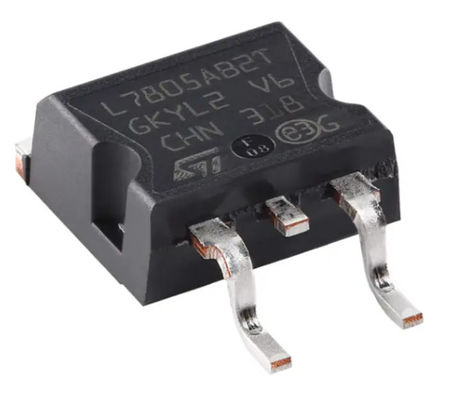 L7805ABD2T-TR 5V 1.5A ফিক্সড ভোল্টেজ রেগুলেটর TO-263-3 D2PAK (2 লিডস + ট্যাব) TO-263AB প্যাকেজ তাপীয় ও শর্ট সার্কিট সুরক্ষা ± 2% আউটপুট সহনশীলতা -40 °C থেকে +125 °C পরিসীমা অটোমোবাইল গ্রেড