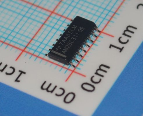 AM26C31IDR 3V-5.5V RS-422 ড্রাইভার 32Mbps ±15kV ESD 8ns স্কিউ SOIC-16 -40°C থেকে +85°C