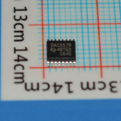 DAC5578SPWR 8-চ 8-বিট DAC I2C ইন্টারফেস ২.৭-৫.৫ ভোল্ট, নিম্ন শক্তি ০.৪ এমএ, ±১এলএসবি ইনএল টিএসএসওপি-১৬ -৪০°সি থেকে +১০৫°সি