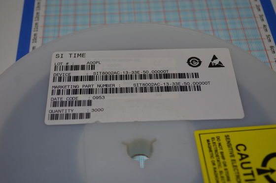 SIT8002AC-13-33E-50.00000T 50MHz MEMS দোলক ±50ppm স্থিতিশীলতা 1.8-3.3V সরবরাহ 2.5mA নিম্ন শক্তি LVPECL আউটপুট -40°C থেকে +85°C AEC-Q100 যোগ্য