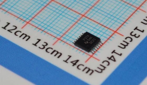 TLC374CPWR কোয়াড CMOS কমপ্যারেটর ২µs রেসপন্স ২.৭-১৬V সাপ্লাই ১mV অফসেট পুশ-পুল আউটপুট TSSOP-14 -৪০°C থেকে +১২৫°C ইন্ডাস্ট্রিয়াল-গ্রেড