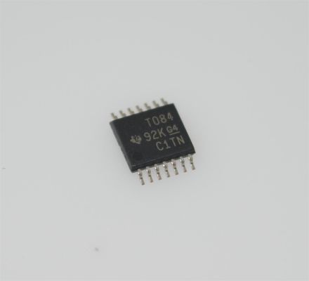 TL084CPWR Quad Low-Noise JFET Op Amp 4MHz ব্যান্ডউইথ 13V/μs Slew Rate ±18V সাপ্লাই 3pA ইনপুট বায়াস TSSOP-14 -40°C থেকে +105°C