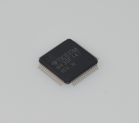 MSP430F147IPMR 16MHz আল্ট্রা-নিম্ন-পাওয়ার এমসিইউ 32 কেবি ফ্ল্যাশ 1 কেবি র্যাম 12-বিট এডিসি 16-বিট টাইমার UART/SPI/I2C 1.8-3.6V অপারেশন & 64-পিন LQFP প্যাকেজ