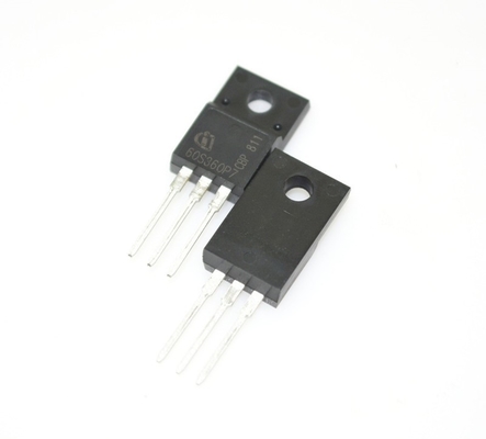 IPA60R360P7SXKSA1 600V CoolMOS™ 360mΩ RDS(on) 11A কারেন্ট অতি-নিম্ন সুইচিং লস উচ্চ দক্ষতা শক্তিশালী ESD সুরক্ষা TO-220 প্যাকেজ SMPS এবং শিল্প অ্যাপ্লিকেশনগুলির জন্য