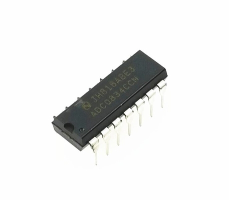 ADC0834CCN 8-বিট ADC 4-চ্যানেল ইনপুট 5V সাপ্লাই সিরিয়াল I/O কম পাওয়ার 0°C থেকে +70°C সহজ MCU ইন্টারফেস খরচ-সাশ্রয়ী সমাধান