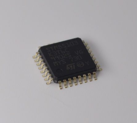 STM8S103K3T6C 8-বিট এমসিইউ 8KB ফ্ল্যাশ 1KB র্যাম 16MHz গতি 10-বিট এডিসি 4 টাইমার UART/SPI/I2C 2.95V-5.5V পরিসীমা & 20-পিন TSSOP প্যাকেজ