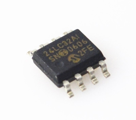 24LC32A-I/SN 32K I2C EEPROM 400kHz গতি 1M রাইট সাইকেল 2.5-5.5V রেঞ্জ 64-বাইট পেজ ইন্ডাস্ট্রিয়াল গ্রেড লো পাওয়ার RoHS কমপ্লায়েন্ট কমপ্যাক্ট SOIC-8 প্যাকেজ