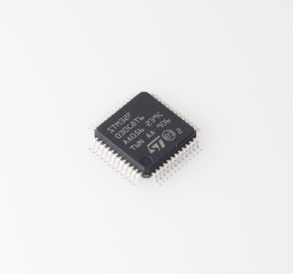 STM32F030C8T6 48MHz Cortex-M0 MCU 64KB ফ্ল্যাশ 8KB RAM 12-বিট ADC কম খরচে 5V সহনশীল 37 GPIO এবং শক্তিশালী এম্বেডেড ডিজাইনের জন্য বিস্তৃত তাপমাত্রা পরিসীমা