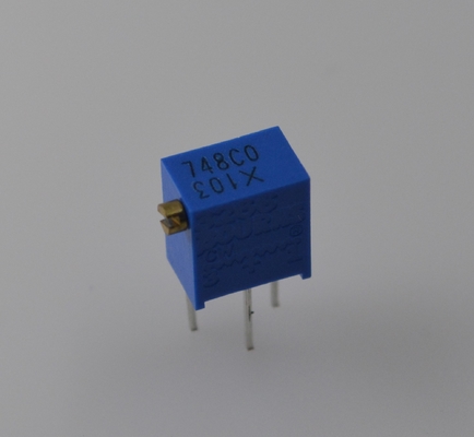 3266X-1-103LF 10KΩ ট্রিমপোট 1/4W পাওয়ার 300V রেটিং ±10% সহনশীলতা সিরামিক গঠন পিসি মাউন্ট নির্ভুল সার্কিটের জন্য নির্ভরযোগ্য সমন্বয়