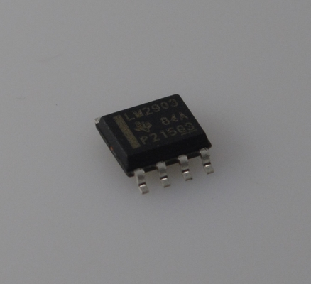 LM2903DR ডুয়াল ডিফারেনশিয়াল কমপ্যারেটর, বিস্তৃত 2V-36V রেঞ্জ, কম 0.8mA কারেন্ট, ওপেন-কালেক্টর আউটপুট, দ্রুত 1.3μs রেসপন্স, SOIC-8 প্যাকেজ - অটোমোটিভ/শিল্প নিয়ন্ত্রণ এর জন্য আদর্শ