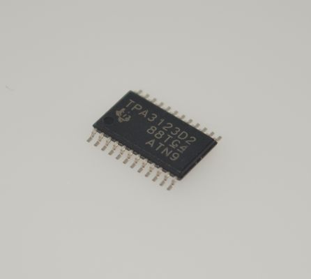 TPA3123D2PWPR ক্লাস ডি এম্প 15W স্টেরিও 92% দক্ষতা 8-26V প্রশস্ত ইনপুট তাপ সুরক্ষা নিম্ন THD + N পপ-মুক্ত স্টার্ট কমপ্যাক্ট টিএসএসওপি -28 ইএমআই হ্রাসকৃত হাই-ফাই অডিও