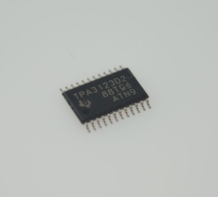 TPA3123D2PWPR ক্লাস ডি এম্প 15W স্টেরিও 92% দক্ষতা 8-26V প্রশস্ত ইনপুট তাপ সুরক্ষা নিম্ন THD + N পপ-মুক্ত স্টার্ট কমপ্যাক্ট টিএসএসওপি -28 ইএমআই হ্রাসকৃত হাই-ফাই অডিও