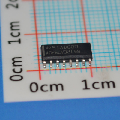 AM26LV32IDR কোয়াড ডিফারেনশিয়াল রিসিভার 3V থেকে 3.6V অপারেশন 32Mbps ±15kV ESD ফেইল-সেফ 8kV HBM ইন্ডাস্ট্রিয়াল টেম্প TTL/CMOS RS-422/485 নেটওয়ার্কের জন্য