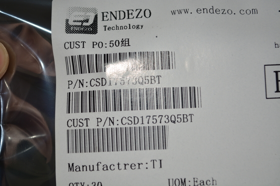 CSD17573Q5BT 40V N-Channel NexFET™ MOSFET 1.7mΩ RDS(on) 75A কারেন্ট 175°C রেটিং কম Qg 5mm×6mm SON প্যাকেজ AEC-Q101 যোগ্য এবং সীসা-মুক্ত ডিজাইন