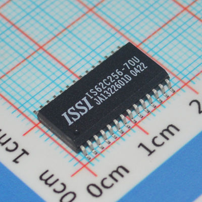 IS62C256-70U 32Kx8 উচ্চ-গতির SRAM 70ns অ্যাক্সেস টাইম লো পাওয়ার CMOS 5V অপারেশন ইন্ডাস্ট্রিয়াল টেম্প রেঞ্জ TTL কমপ্যাটিবল নির্ভরযোগ্য ডেটা ধরে রাখা সহজ-ব্যবহারযোগ্য 28-পিন প্যাকেজ