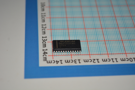 MAX7221EWG+T 8-সংখ্যার LED ডিসপ্লে ড্রাইভার SPI ইন্টারফেস সহ, 10MHz সিরিয়াল ডেটা রেট, 2.7V-5.5V অপারেশন, পৃথক LED নিয়ন্ত্রণ এবং 24-পিন ওয়াইড SOIC প্যাকেজ
