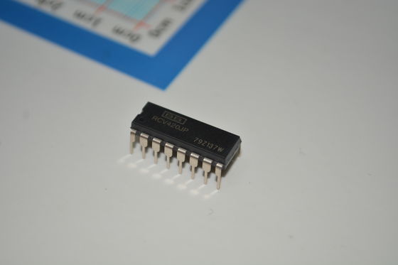 RCV420JP নির্ভুলতা সম্পন্ন ৪-২০mA লুপ-চালিত রিসিভার, ০.১% নির্ভুলতা সহ ভোল্টেজ আউটপুট, অন-চিপ রেফারেন্স, অতি-নিম্ন প্রবাহ ও নয়েজ, শক্তিশালী শিল্প সিস্টেমের জন্য