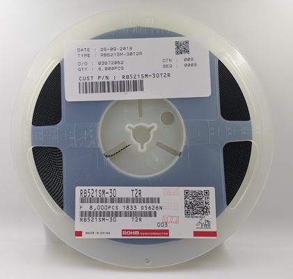 RB521SM-30 30V 200mA Schottky ডায়োড অতি-নিম্ন VF উচ্চ-গতি সম্পন্ন সুইচিং সহ AEC-Q101 SOD-523 হ্যালোজেন-মুক্ত অটোমোটিভ ইলেকট্রনিক্সের জন্য বিপরীত পোলারিটি সুরক্ষা