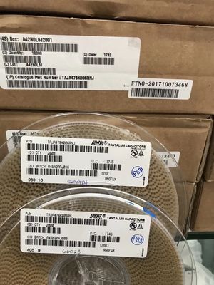 TAJA475K010RNJ 4.7μF 10V ট্যানটালিয়াম ক্যাপাসিটর 10% টোল 1310 কেস লো ESR উচ্চ নির্ভরযোগ্যতা অটোমোবাইল এবং শিল্প অ্যাপ্লিকেশন জন্য AEC-Q200 যোগ্যতাসম্পন্ন প্রশস্ত তাপ পরিসীমা