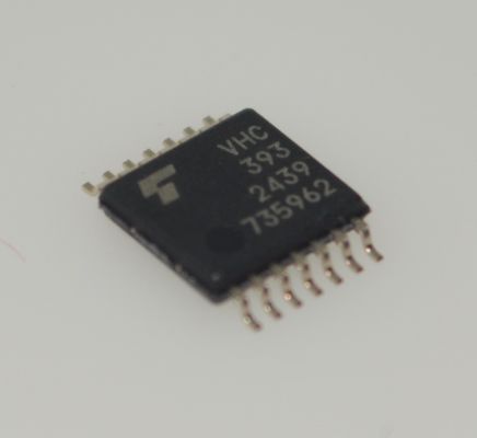 74VHC393FT ডুয়াল 4-বিট বাইনারি কাউন্টার 2-5.5 ভোল্ট অপারেশন অ্যাসিনক্রোন রিসেট 5.5 ভোল্ট-টলারেন্ট ইনপুট 8 এমএ আউটপুট ড্রাইভ উচ্চ গোলমাল প্রতিরোধের এবং টিএসএসওপি -14 প্যাকেজ