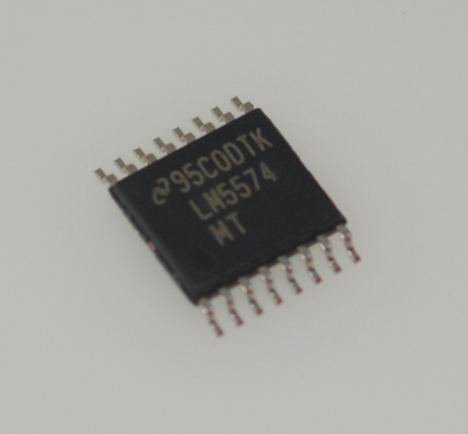 LM5574MTX 75V ওয়াইড ইনপুট 3A স্টেপ-ডাউন DC/DC কনভার্টার ইন্টিগ্রেটেড 170mΩ MOSFET 50kHz-1MHz ফ্রিকোয়েন্সি অ্যাডজাস্ট থার্মাল/ইউভিএলও/ওসিপি সুরক্ষা -40°C থেকে +125°C TSSOP-16 প্যাকেজ