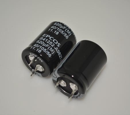 B41252A9827M000 EPCOS/TDK 820nH ফেরাইট কোর ইন্ডাক্টর 10% সহনশীলতা 7.8A স্যাচুরেশন কারেন্ট 9.5A থার্মাল কারেন্ট -55°C থেকে +150°C RoHS অনুবর্তী অটোমোটিভ গ্রেড AEC-Q200 সার্টিফাইড