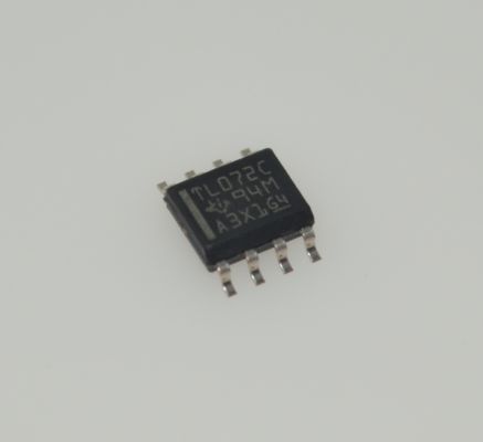 TL072CDR Low-Noise JFET-Input Op Amp with 3MHz Bandwidth 13V/µs Slew Rate ±18V Supply Low Input Bias High Input Impedance 0°C to 70°C Range and SOIC-8 Package for Audio and Precision Applications