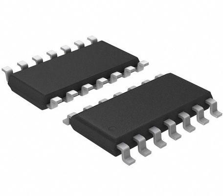 SN74LV00ADR 4-চ্যানেল 2-ইনপুট NAND গেট, বিস্তৃত 2V থেকে 5.5V সরবরাহ, 8ns গতি, কম পাওয়ার CMOS প্রযুক্তি, উচ্চ শব্দ প্রতিরোধ ক্ষমতা, শিল্প-মান SOIC-14 প্যাকেজ