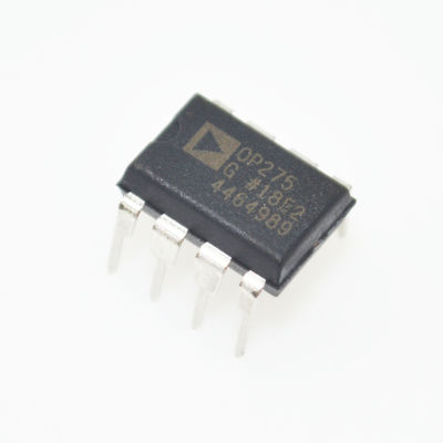 OP275GPZ বিখ্যাত অডিও অপ-অ্যাম্প (Op-Amp) বাইপোলার/জেএফইটি (Bipolar/JFET) মিশ্রণ সহ, ৫ মেগাহার্টজ ব্যান্ডউইথ, ২২V/µs স্লিও রেট, কম ৬nV/√Hz নয়েজ, উচ্চ ১০mA ড্রাইভ, ±৪ থেকে ±২২V রেঞ্জ এবং DIP-8/SOIC-8 প্যাকেজ