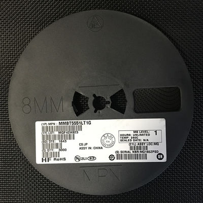 MMBT5551LT1G High Voltage NPN Transistor 160V VCEO, 300mA IC Low Saturation Voltage SOT-23 Package Halogen-Free Green Material Ideal for Amplification & Switching Circuits