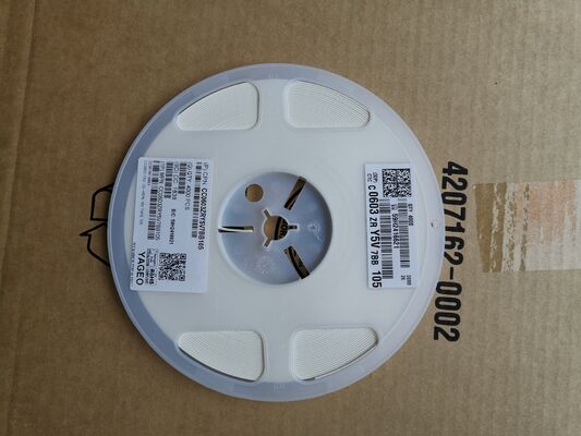 High-Stability 105µF MLCC with 5.7V Rated Voltage in 0603 Ultra-Low ESR/ESL High Capacitance Miniature Size Robust Performance for Advanced Decoupling and Smoothing