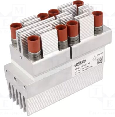 SKKQ800/14E 1400V 800A IGBT মডিউল কম Vce(sat) কম ক্ষতি উচ্চ দৃঢ়তা কম ইন্ডাকট্যান্স NTC সেন্সর শিল্প গ্রেড মেগাওয়াট ড্রাইভ এবং ভারী ইউপিএস-এর জন্য