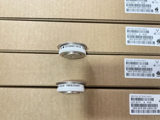 VS-ST330C16C0 1600V 330A অর্ধ-ব্রিজ মডিউল নিম্ন ভিসি ((স্যাট) নিম্ন ক্ষতি উচ্চ শর্ট সার্কিট দৃঢ়তা ইন্টিগ্রেটেড এনটিসি শিল্প ইনভার্টার এবং উচ্চ ক্ষমতা ইউপিএসের জন্য