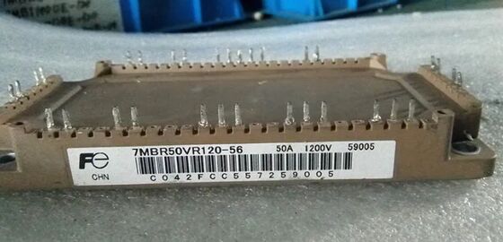7MBR50VR120-56 1200V 50A PIM মডিউল ইন্টিগ্রেটেড রেকটিফায়ার ইনভার্টার এবং ব্রেক লো লস হাই আইসোলেশন বিল্ট-ইন NTC কমপ্যাক্ট প্যাকেজ শিল্প মোটর ড্রাইভ এবং ইউপিএস-এর জন্য