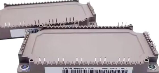 7MBR100VN120-50 1200V 100A পিআইএম মডিউল ইন্টিগ্রেটেড রেক্টিফায়ার এবং ইনভার্টার নিম্ন ক্ষতি উচ্চ বিচ্ছিন্নতা শিল্প মোটর ড্রাইভ এবং ইউপিএসের জন্য অন্তর্নির্মিত এনটিসি কমপ্যাক্ট প্যাকেজ