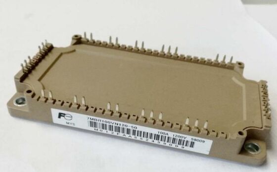 7MBR100VN120-50 1200V 100A পিআইএম মডিউল ইন্টিগ্রেটেড রেক্টিফায়ার এবং ইনভার্টার নিম্ন ক্ষতি উচ্চ বিচ্ছিন্নতা শিল্প মোটর ড্রাইভ এবং ইউপিএসের জন্য অন্তর্নির্মিত এনটিসি কমপ্যাক্ট প্যাকেজ