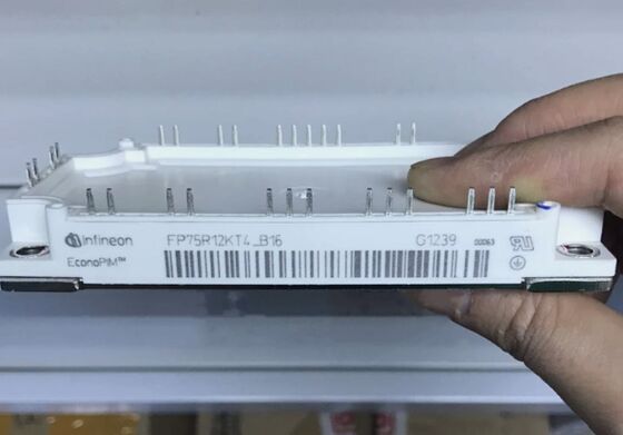 FP75R12KT4 B16 1200V 150A পিআইএম আইজিবিটি মডিউল ট্রেনচ ফিল্ড স্টপ লো ভিসিই ((স্যাট) 2.25 ভোল্ট ইন্টিগ্রেটেড রেক্টিফায়ার এবং এনটিসি কপার বেসপ্লেট 150 °C অপারেশন মোটর ড্রাইভ এবং ইউপিএসের জন্য